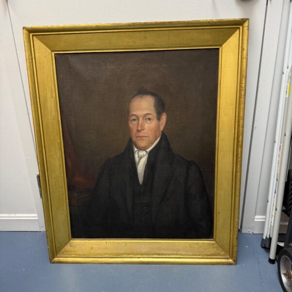 7643-3 Antique Portrait George Lyman, Circa 1830