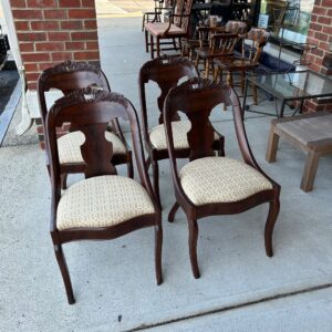 7620-1 Antique Dining Chairs (4)
