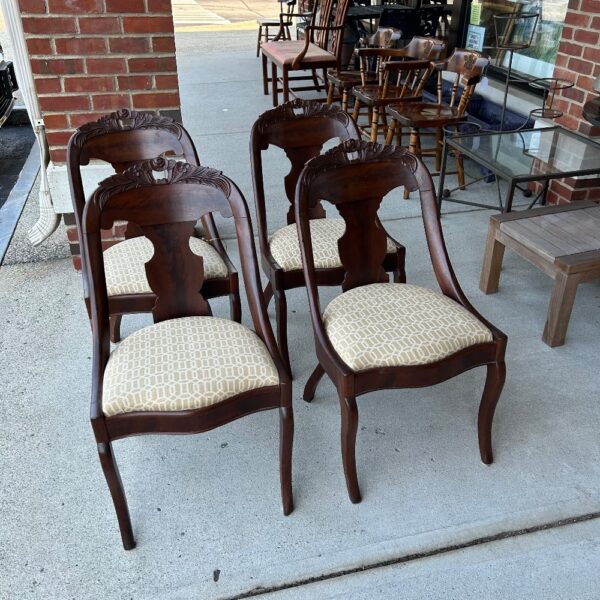 7620-1 Antique Dining Chairs (4)
