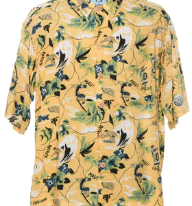 Vintage Bon Homme Hawaiian Shirt.